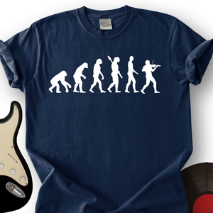 Evolution of a Violin Player T-Shirt