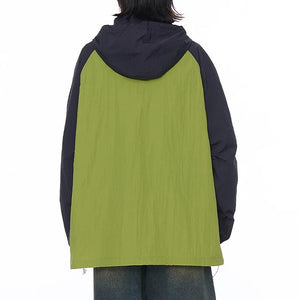 90's Oversized Hooded Jacket