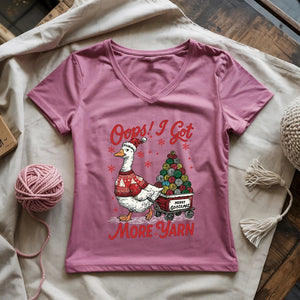 I Got More Yarn Lady V-neck