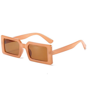 Coffee Time Rectangle Sunglasses