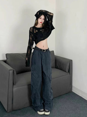 Crochet Crop Sweater