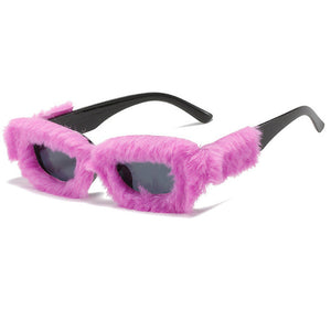 Fuzzy Sunglasses