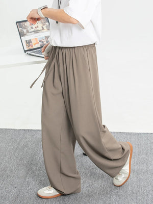 Loose Fit Drawstring Pants