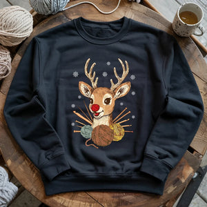 Red Nose Yarndeer Sweatshirt