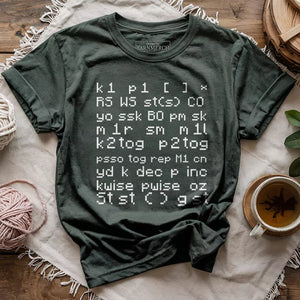 Knitting Code T-shirt