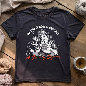 How U Crochet T-shirt