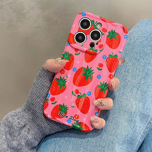 Strawberry Fields iPhone Case
