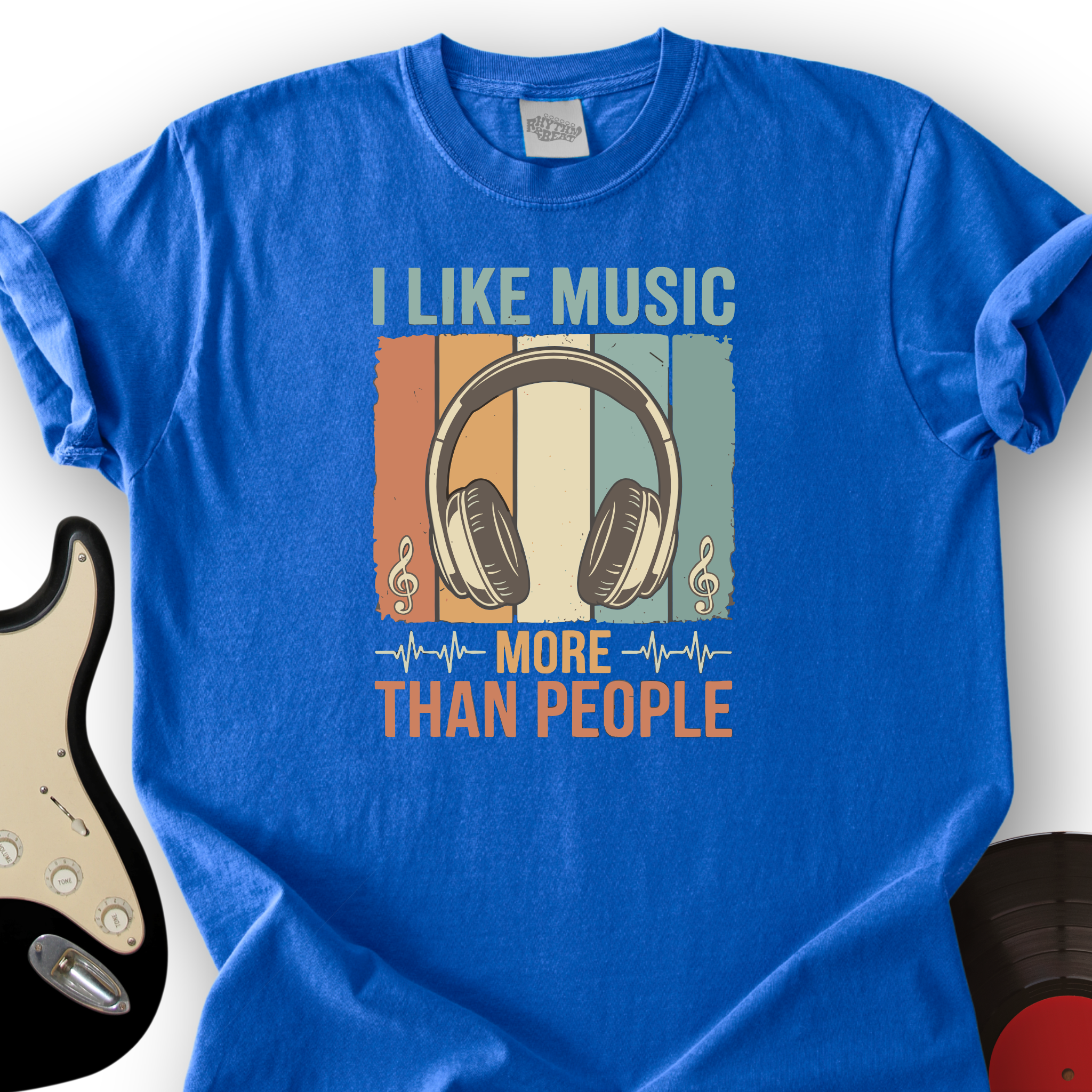 I Like Music More Than People T-Shirt