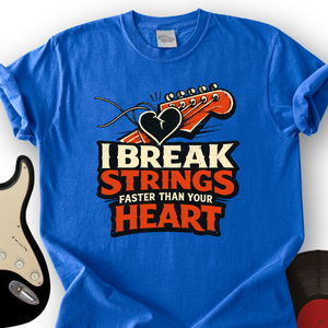 I Break Strings T-Shirt