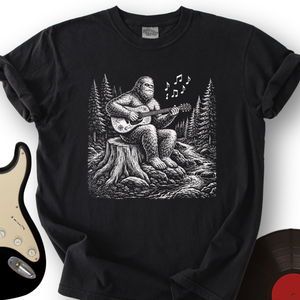 Bigfoot Guitar T-Shirt