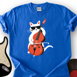 Cat Playing Cello T-Shirt