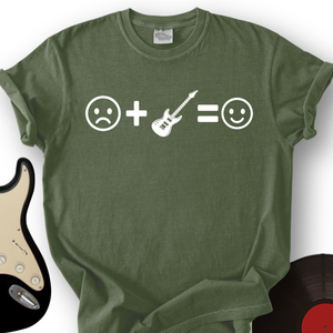 Electric Guitar Makes Me Happy T-Shirt
