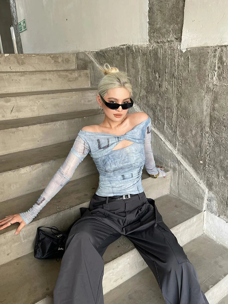 Acubi Mesh Top