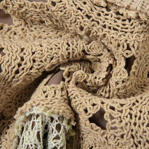 Boho Patchwork Mini Skirt