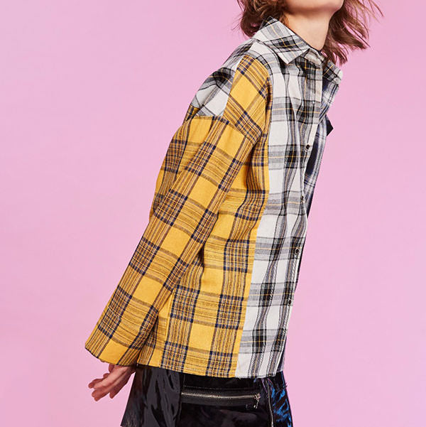 Boyfriend Check Shirt