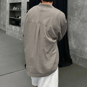 Button Up Striped Shirt