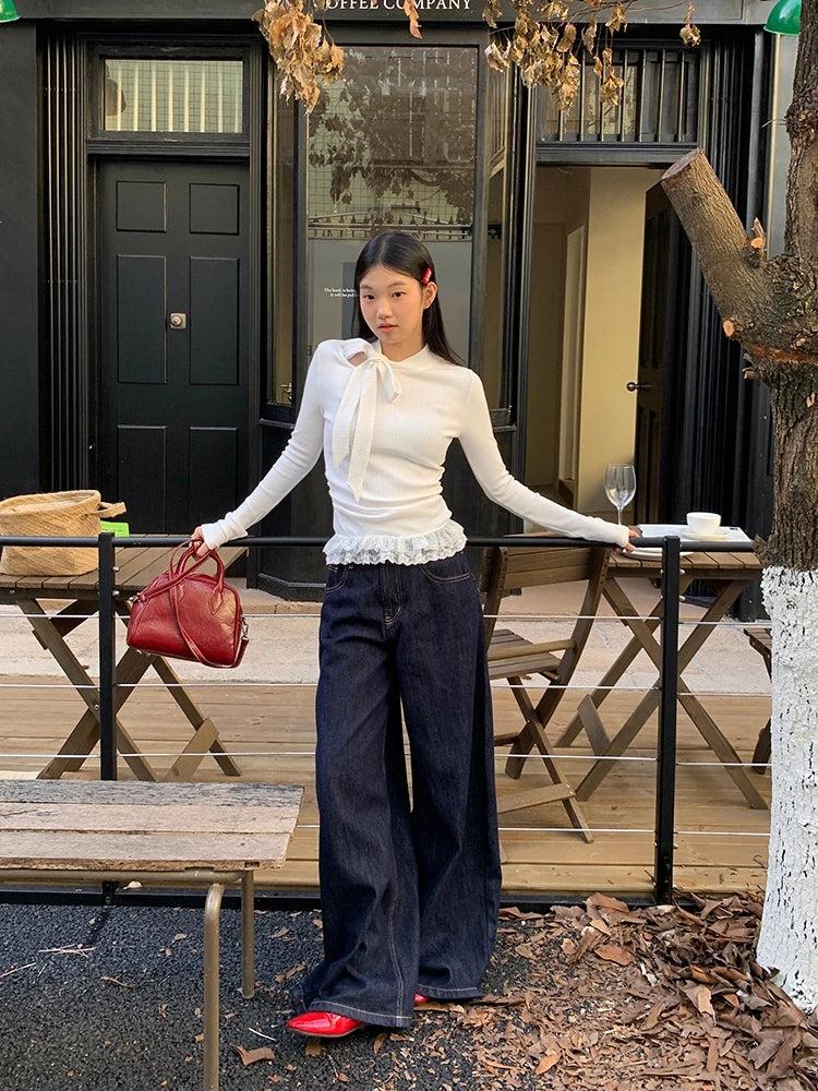 Coquette Bow Neck Blouse