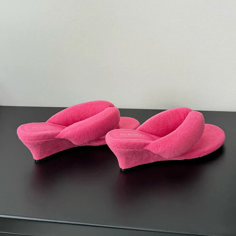 Fluffy Flip Flops