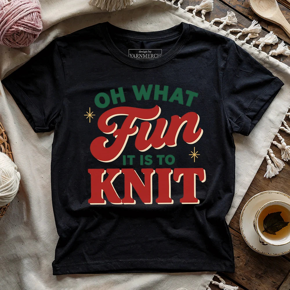 Fun It Is To Knit T-shirt