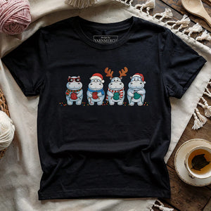Hippo Knitmas T-shirt