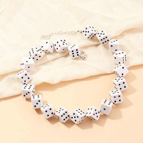 Lucky Roll Dice Choker