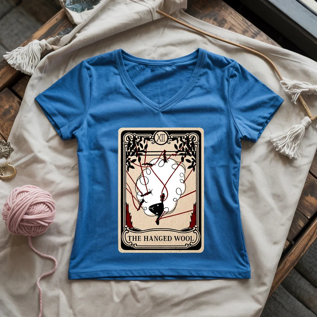 The Hanged Wool Lady V-neck