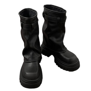 Forbidden Girlfriend Chunky Boots