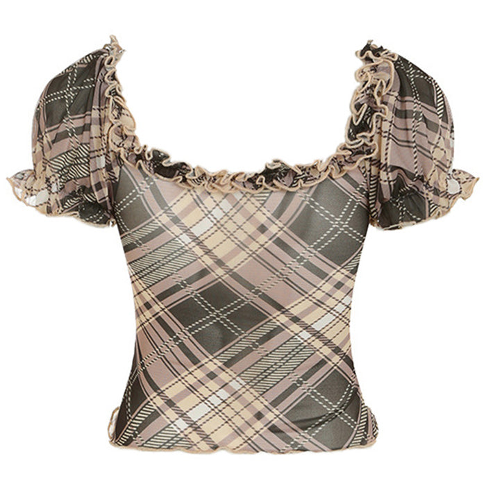 Picnic Romance Puff Sleeve Top