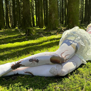 Bug Patterned Tights