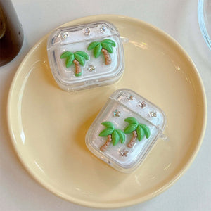 Coconut Girl Palm AirPods Case
