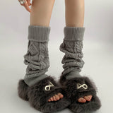 Cozy Days Cable Knit Leg Warmers