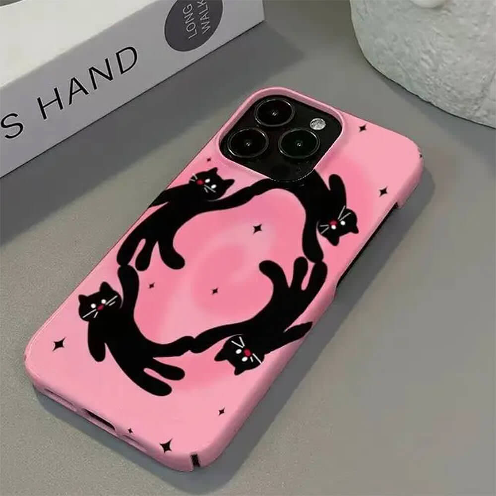 Dancing Cats iPhone Case