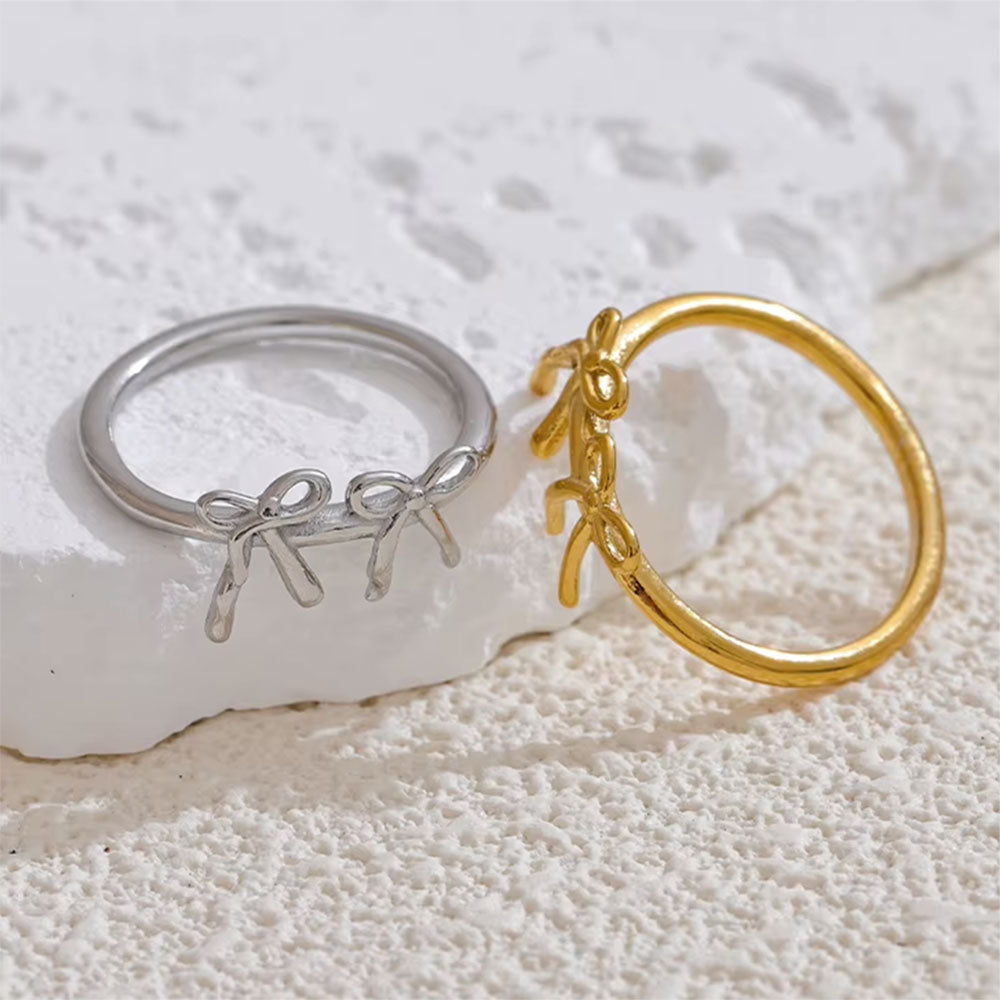 Double Bow Ring