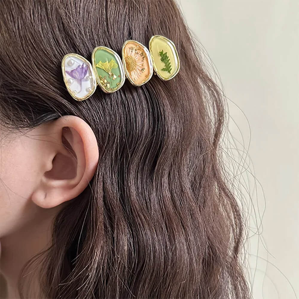 Fairycore Flower Hair Clips