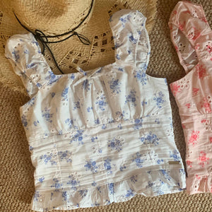 Secret Garden Milkmaid Top