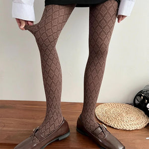 Grandmacore Aesthetic Tights