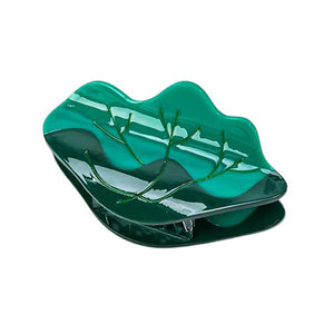 Green Lotus Leaf Hair Claw