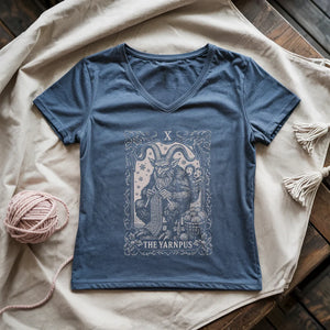 The Yarnpus Lady V-neck