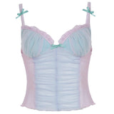 Mermaid Aesthetic Mesh Top