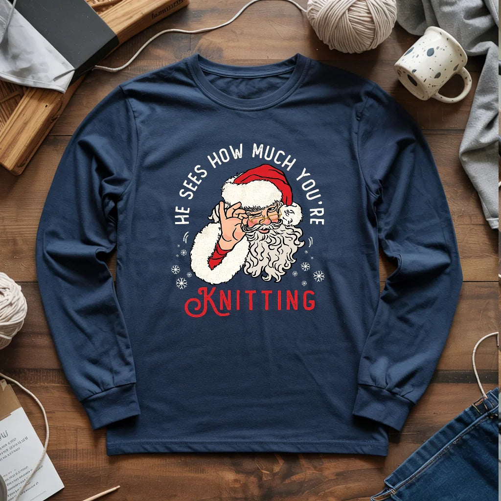 Don't Mess With Santa Long Sleeve T-shirt