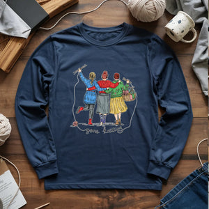 Girls Gone Knitting Long Sleeve T-shirt