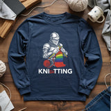 Knight Knitting Long Sleeve T-shirt