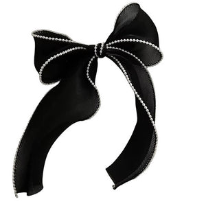 Old Money Pearl Hair Bow