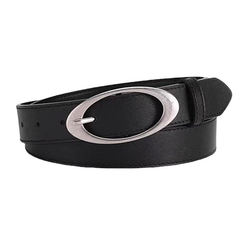 Oval Buckle Belt