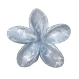 Pastel Tropical Flower Hair Claw