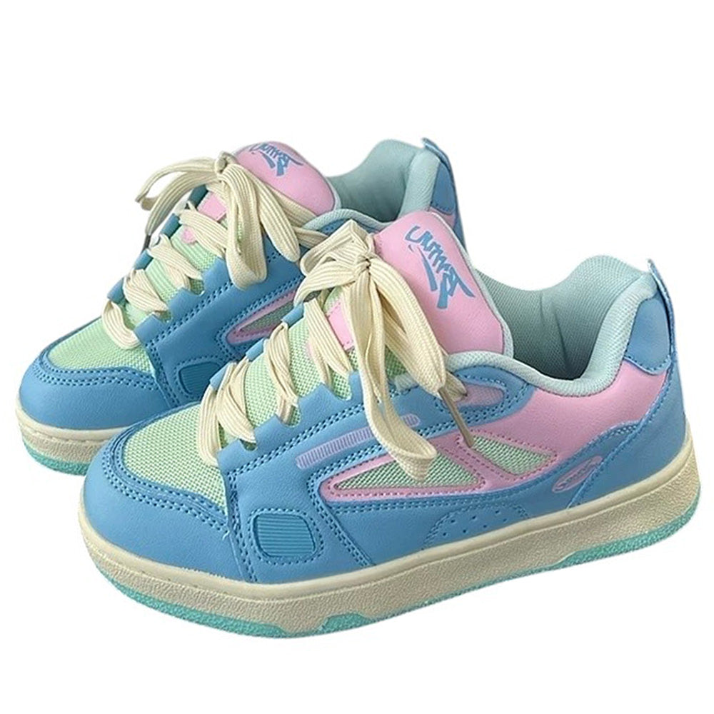 Pastel Candy Skater Sneakers