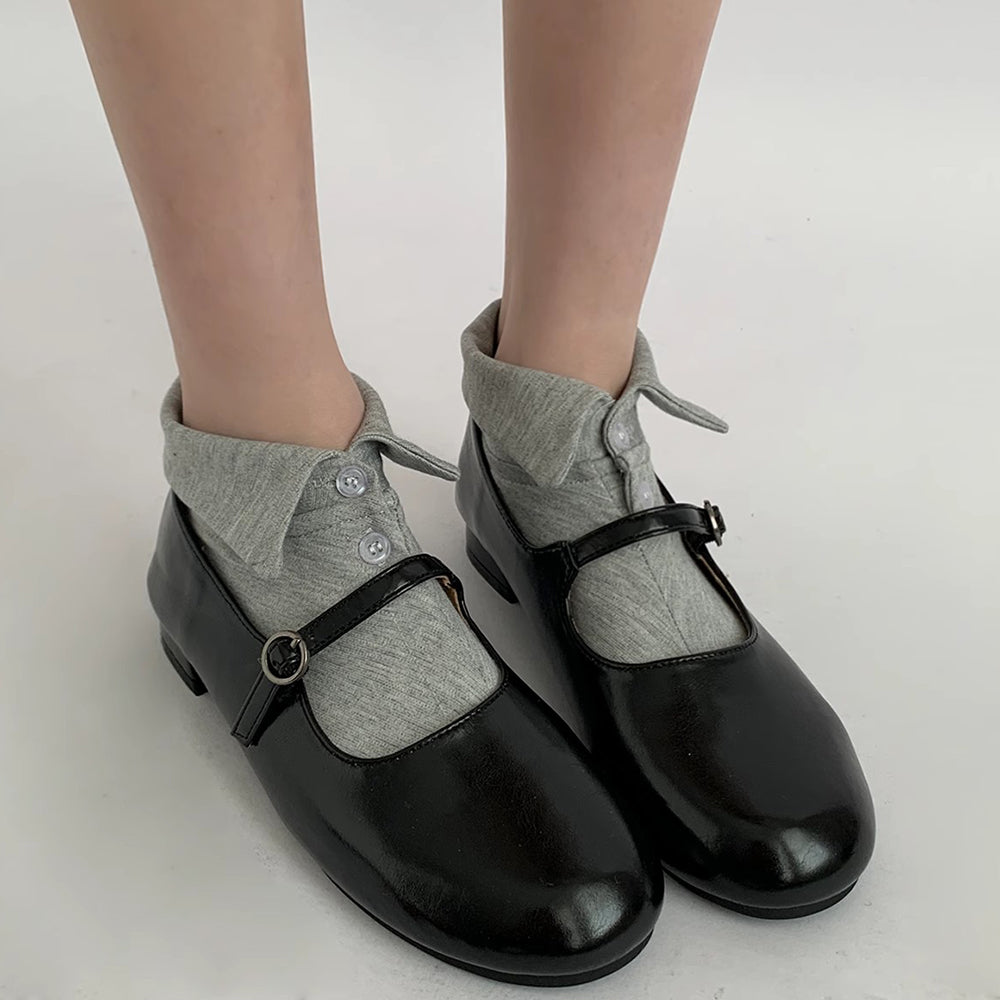Preppy Collar Socks