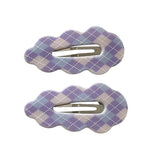 Perfectly Preppy Plaid Hair Clips