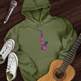 Cartoon Sax Hoodie
