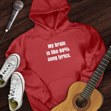 Brain of Lyrics Hoodie
